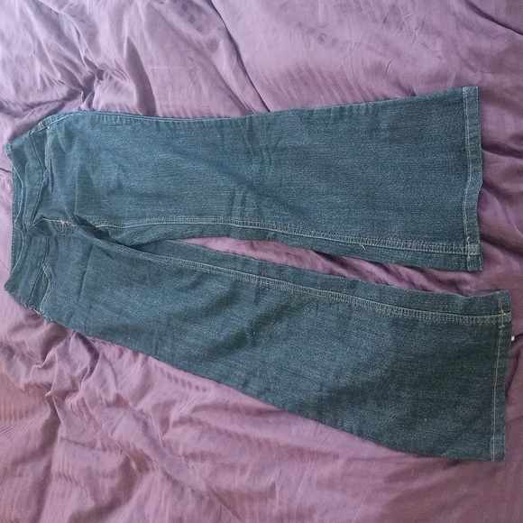 Contrast brand dark denim stretch waist jeans - Picture 1 of 3